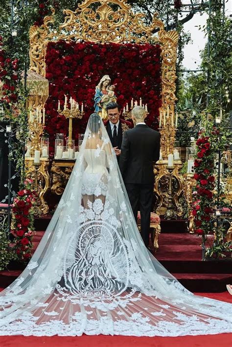 dolce gabbana kardashian wedding|Kourtney Kardashian Wears Dolce & Gabbana.